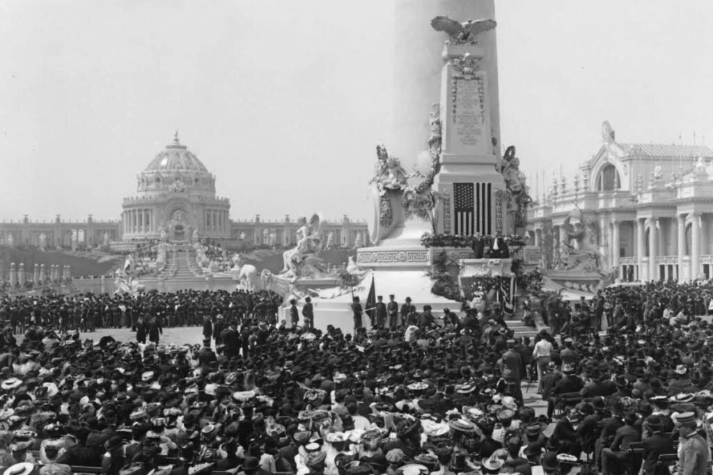 Photo of the 1904 St. Louis World's Fair taken from The Atlantic